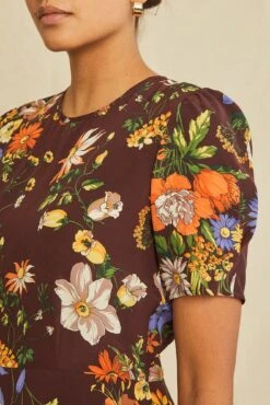 Aubrey Washable Silk Dress - Palermo Print -Deals Zesty Vex Store 9292 Aubrey Palermo Print 3703 web