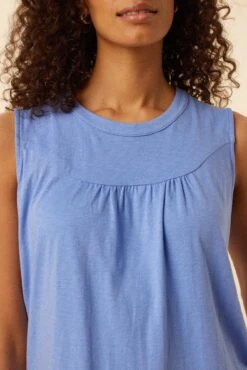 Hartley Reverie Slub Tank - Sky -Deals Zesty Vex Store 9317 Hartley Sky 4