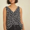 Ninette Washable Silk Tank - Pebble Dot Black - ReAmour -Deals Zesty Vex Store 9341 Ninette Black Pebble Dot 2004 web 5dad716a 24ef 4f24 a2fc 0419128152d4