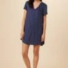 Zendaya Tencel Dress - Indigo -Deals Zesty Vex Store 9355 Zendaya Indigo 1