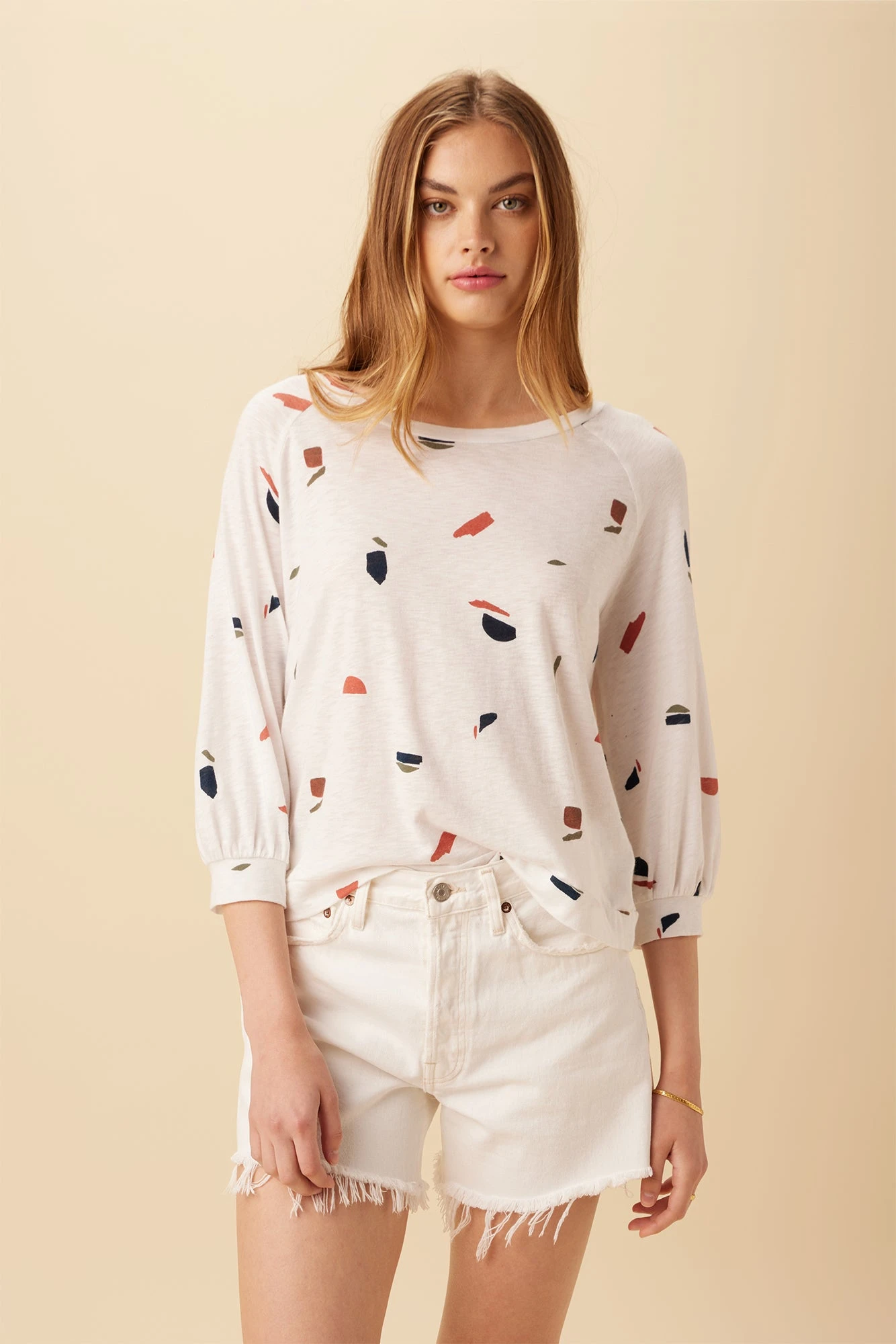 Issa Reverie Slub Tee - Terrazzo 3 Issa Reverie Slub Tee - Terrazzo