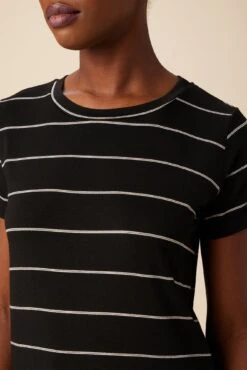 Berkeley Dream Knit Tee - Black Havana Stripe 9 Berkeley Dream Knit Tee - Black Havana Stripe -Deals Zesty Vex Store 9493 SS Berkeley Black Havana Stripe 4