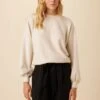Ebele Nouveau Fleece Sweatshirt - Oatmeal