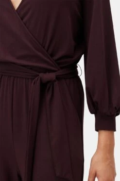 Everley Dream Knit Jumpsuit - Vineyard -Deals Zesty Vex Store 9623 Everley Vineyard 4