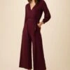 Everley Dream Knit Jumpsuit - Plum -Deals Zesty Vex Store 9623 Everly Jumpsuit Plum 1