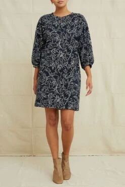 Whit Knit Dress - Larkspur