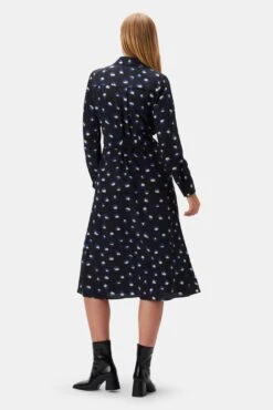 Joyce Washable Silk Dress - Pavo -Deals Zesty Vex Store Joyce Silk Pavo 3