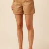 Deadwood Suzy Short - Tan -Deals Zesty Vex Store TBD Deadwood Suzy Short 1