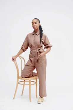 Oceane Femme FĂȘte Jumpsuit - Rose