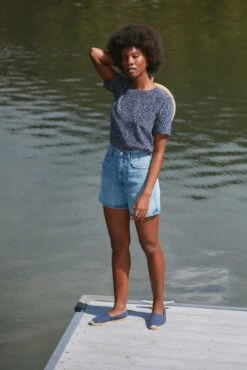 Odilia Washable Silk Blouse - Trieste Dot -Deals Zesty Vex Store odilia triestedot 1