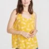 Stacy Silk Scoop-Neck Tank - ReAmour -Deals Zesty Vex Store stacy pineapple 030 w